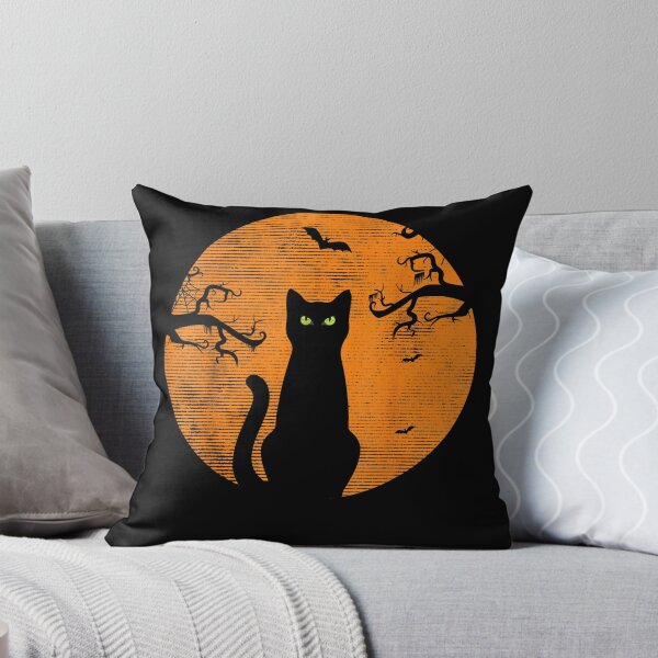 Item preview, Vintage Scary Christmas Cat Costume Retro Cat Moon Black Cat designed and sold by PladypooZztrt.