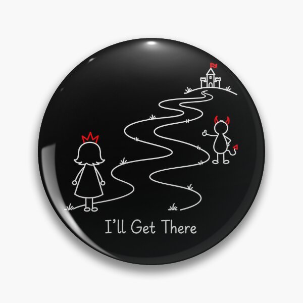 Item preview, I'll Get There – Motivational Journey Line Art designed and sold by byMosia.