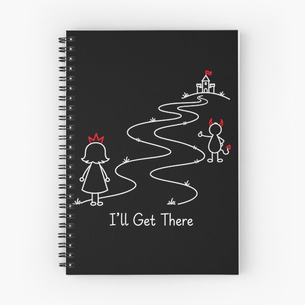 Item preview, I'll Get There – Motivational Journey Line Art designed and sold by byMosia.