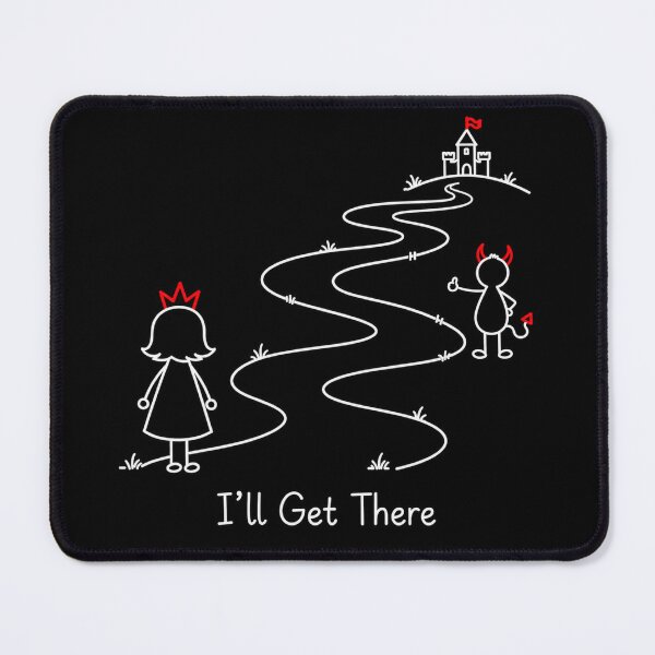 Item preview, I'll Get There – Motivational Journey Line Art designed and sold by byMosia.
