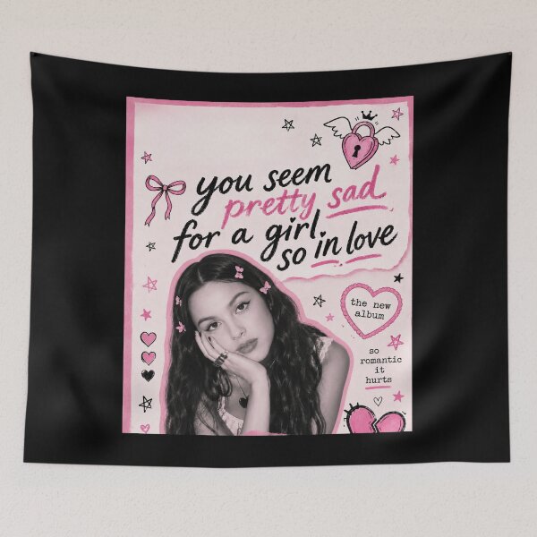 Item preview, olivia rodrigo you seem pretty sad for a girl so in love designed and sold by reezorrrr.
