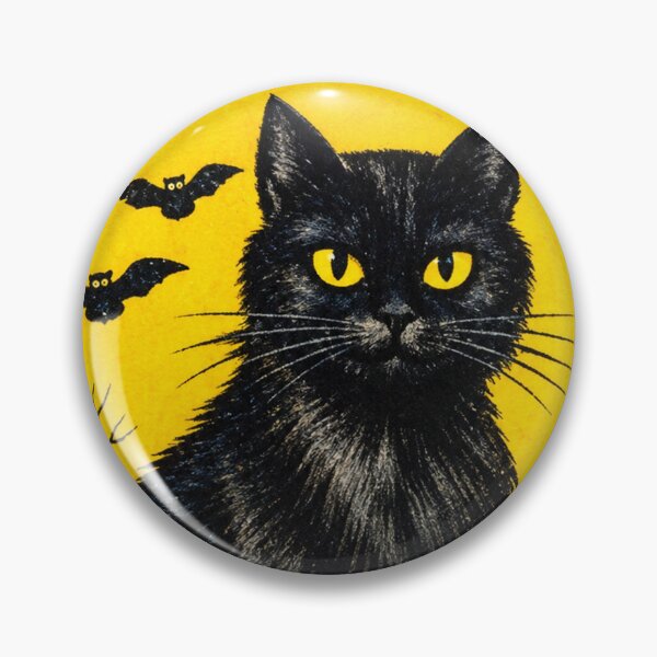 Item preview, Vintage Black Cat Matchbox Label designed and sold by Analog Aura .