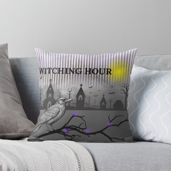 Item preview, A Raven's Halloween Greeting designed and sold by ArtByLilitUA.