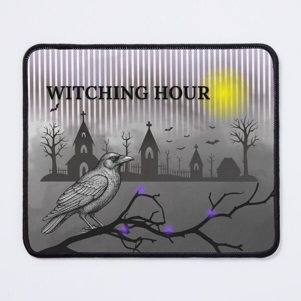 Item preview, A Raven's Halloween Greeting designed and sold by ArtByLilitUA.