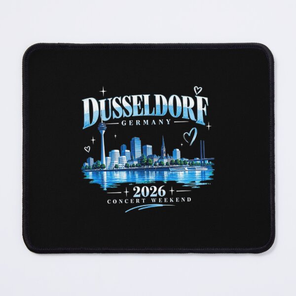 Item preview, Dusseldorf Germany 2026, Blue Skyline Concert Weekend designed and sold by moonfullStudio.