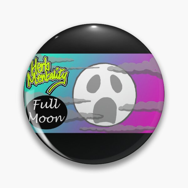Item preview, Full Moon (black) designed and sold by Herb-Mentality.