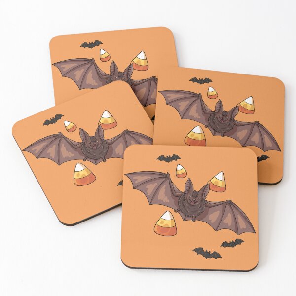 Item preview, Bats and candy corn designed and sold by Maria-Henriques.