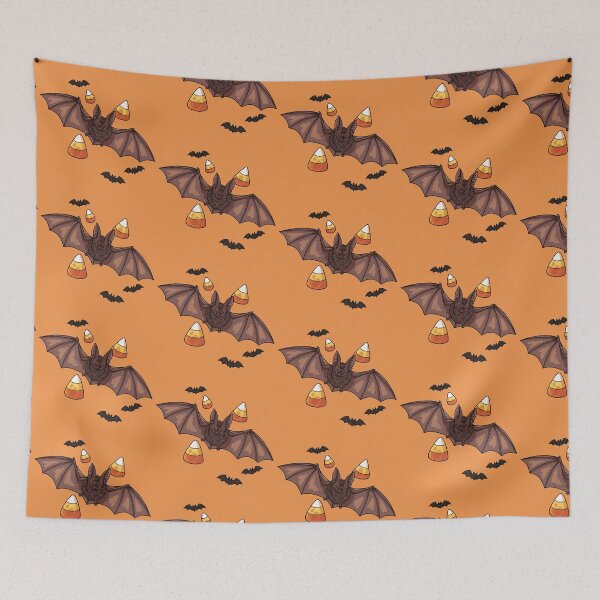 Item preview, Bats and candy corn designed and sold by Maria-Henriques.