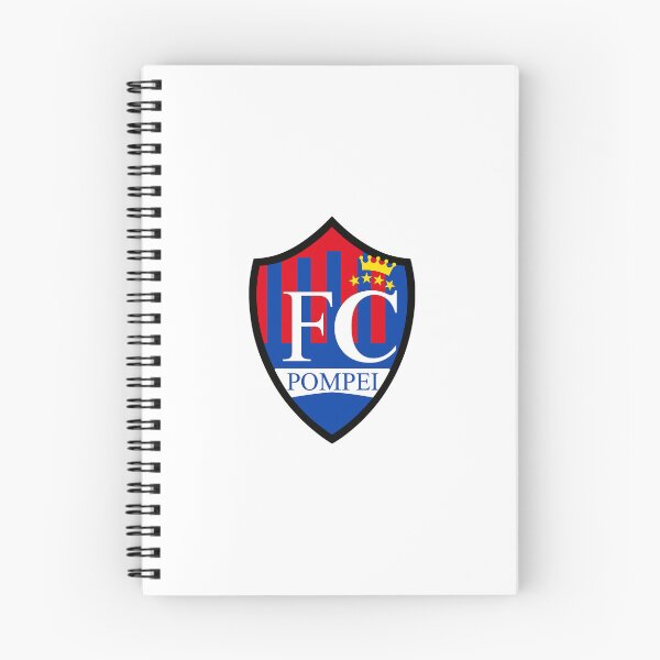 Item preview, FC Pompei Football Club Crest Logo Blue and Red Italy designed and sold by Micaly.