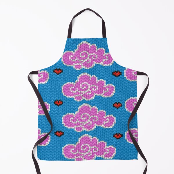 Item preview, Pink Akatsuki Clouds Kawaii Knit Pattern designed and sold by RomaRook.