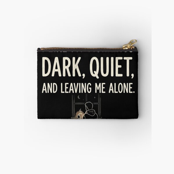 Item preview, I like my mornings dark, quiet, and leaving me alone. designed and sold by jrzvibe.