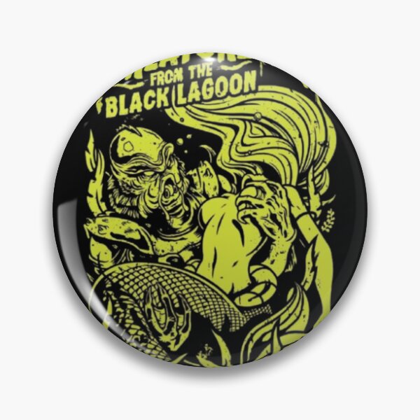 Item preview, Classic Horror and Vintage Illustration – Creature from the Black Lagoon designed and sold by WATEKE.