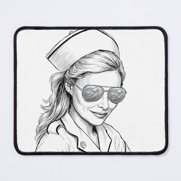 Item preview, Terri Alden Medical Sunglasses Reflection designed and sold by Bad-Decisions-Designs.