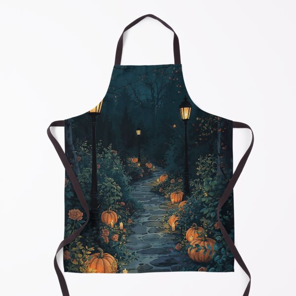 Item preview, A Candlelit Halloween Garden designed and sold by Deezyned.