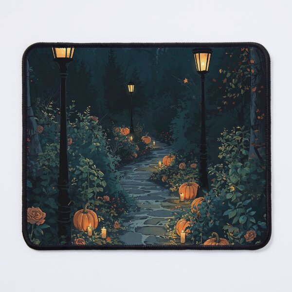 Item preview, A Candlelit Halloween Garden designed and sold by Deezyned.
