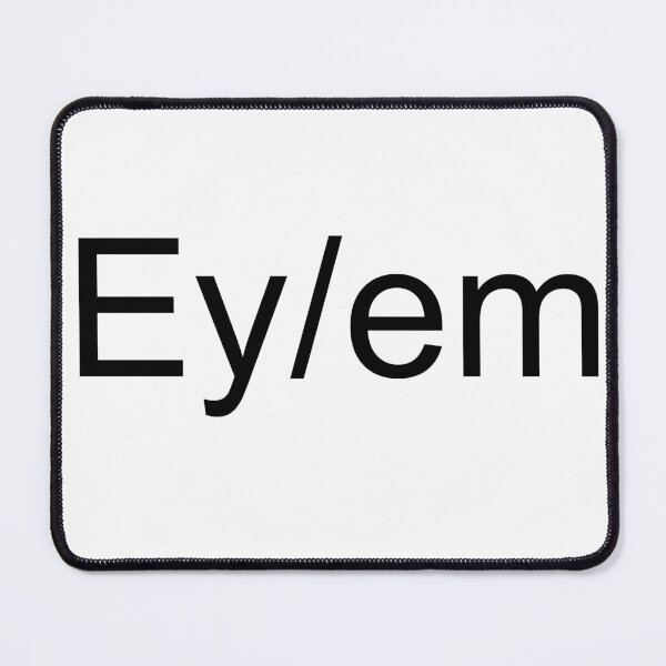 Item preview, Pronouns - Ey/em designed and sold by AYTFA.