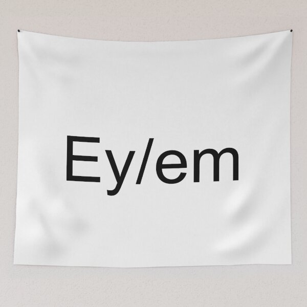 Item preview, Pronouns - Ey/em designed and sold by AYTFA.