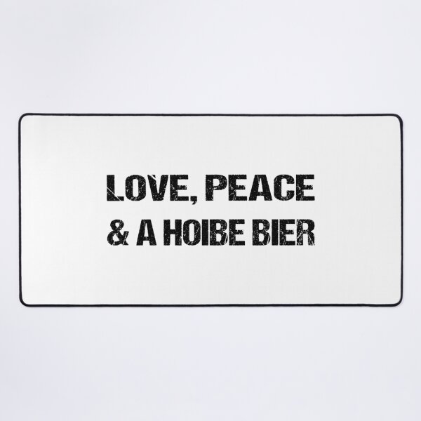 Item preview, Love Peace Hoibe beer suitable for Oktoberfest Bavaria designed and sold by Loona97.