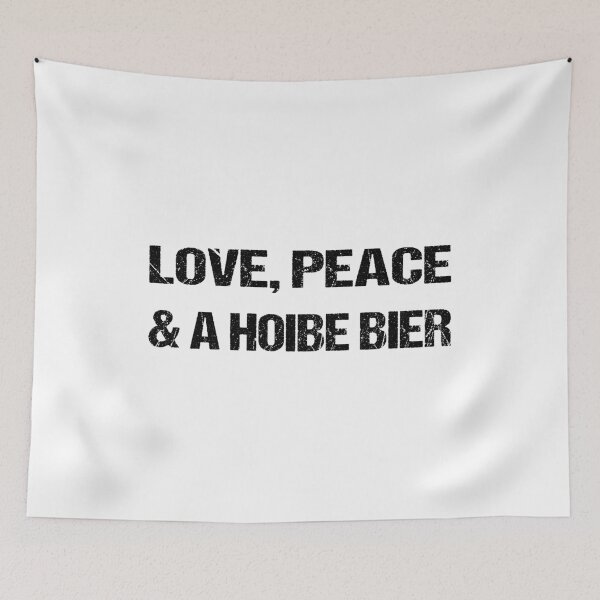 Item preview, Love Peace Hoibe beer suitable for Oktoberfest Bavaria designed and sold by Loona97.