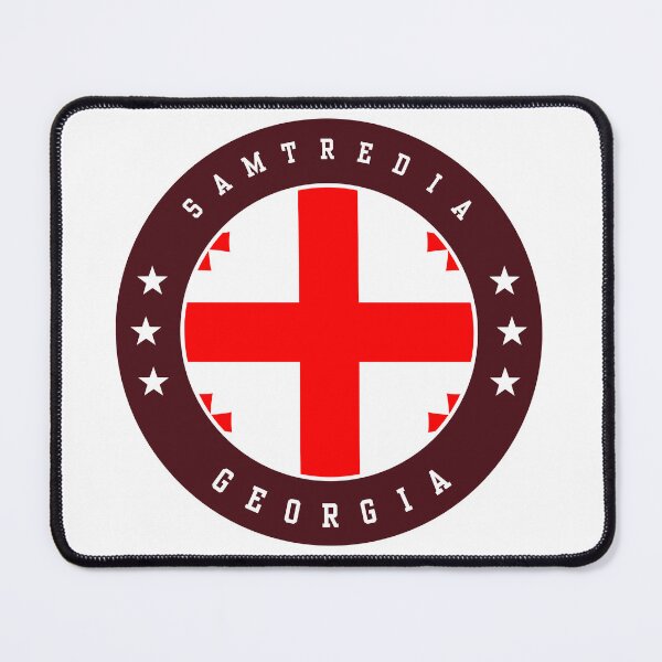 Item preview, Samtredia Georgia Georgian Flag Souvenir Round Badge Crest designed and sold by jeshands.