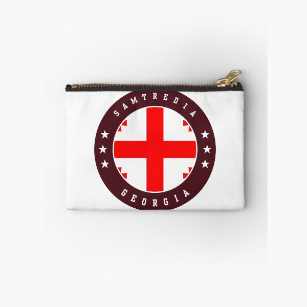 Item preview, Samtredia Georgia Georgian Flag Souvenir Round Badge Crest designed and sold by jeshands.