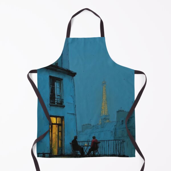 Item preview, Paris Rooftop Dinner at Night designed and sold by Not Hugo.