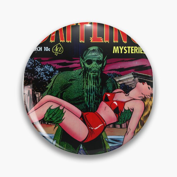 Item preview, Baffling Mysteries Vintage Comic Book Cover Retro Graphic Art designed and sold by AximancerOnline.