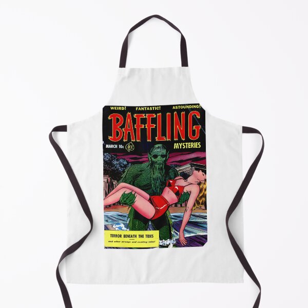 Item preview, Baffling Mysteries Vintage Comic Book Cover Retro Graphic Art designed and sold by AximancerOnline.