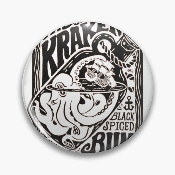 Item preview, Mythical Depths and Vintage Elegance – The Kraken Black Spiced Rum designed and sold by WATEKE.
