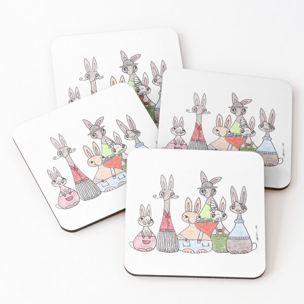 Item preview, Osterhasen-Gang, Easter Bunny Gang designed and sold by Anke‘s Bazaar.