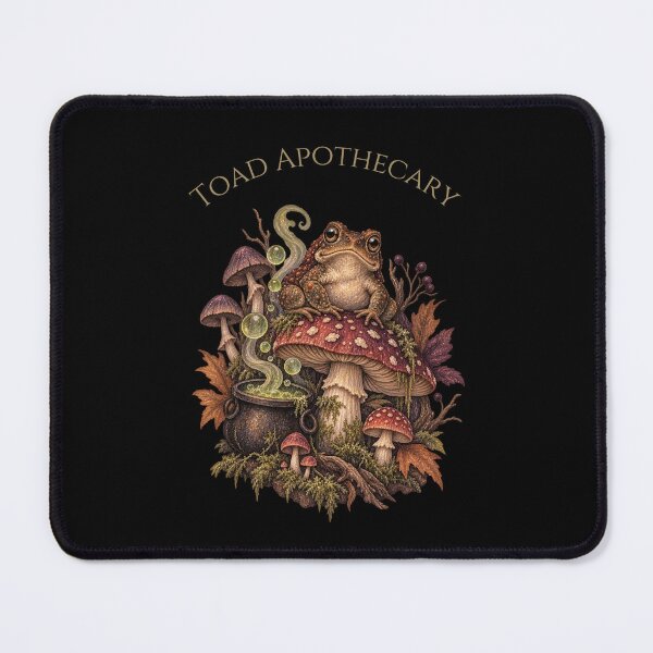Item preview, Toad Apothecary Mushroom Potion Halloween designed and sold by mycute-stickers.