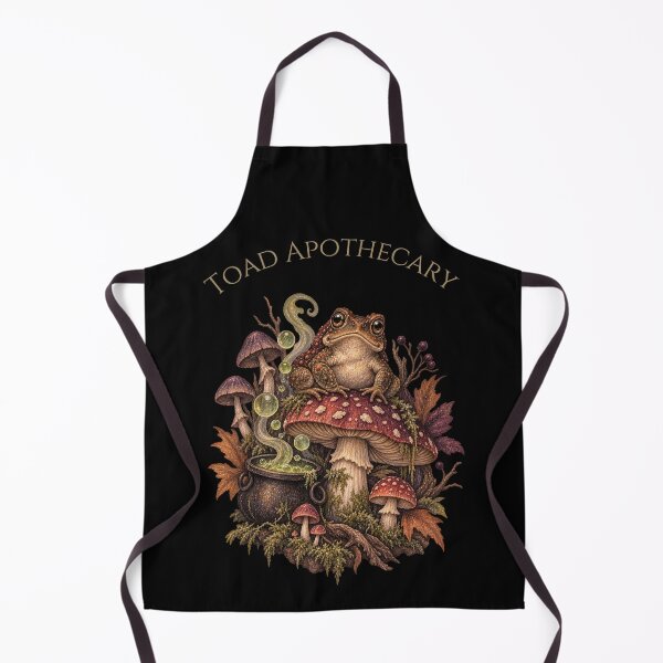 Aperçu de l'œuvre Potion de champignons de l'apothicaire crapaud pour Halloween créée et vendue par mycute-stickers.