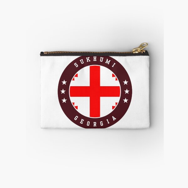 Item preview, Sukhumi Georgia Georgian Flag Souvenir Round Badge Crest designed and sold by jeshands.