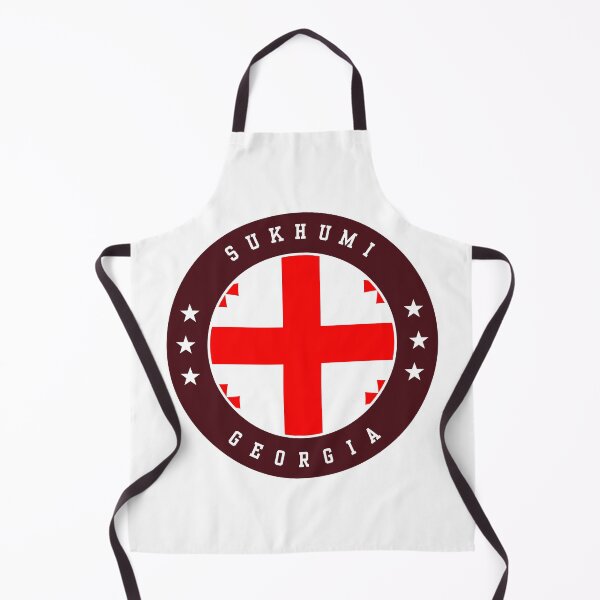 Item preview, Sukhumi Georgia Georgian Flag Souvenir Round Badge Crest designed and sold by jeshands.