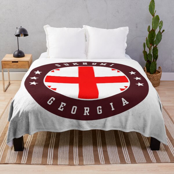 Item preview, Sukhumi Georgia Georgian Flag Souvenir Round Badge Crest designed and sold by jeshands.