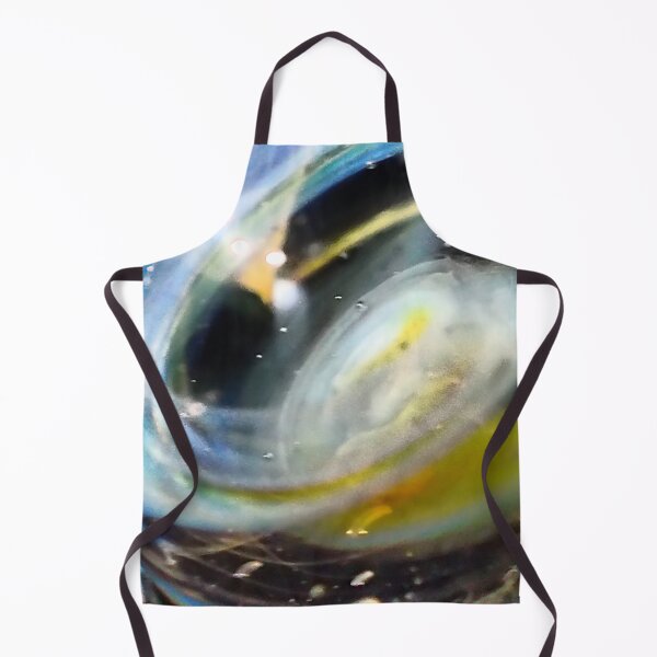 Item preview, Cosmic Galaxy Swirl: Handcrafted Borosilicate Glass Macro Art designed and sold by HIKARIMi.