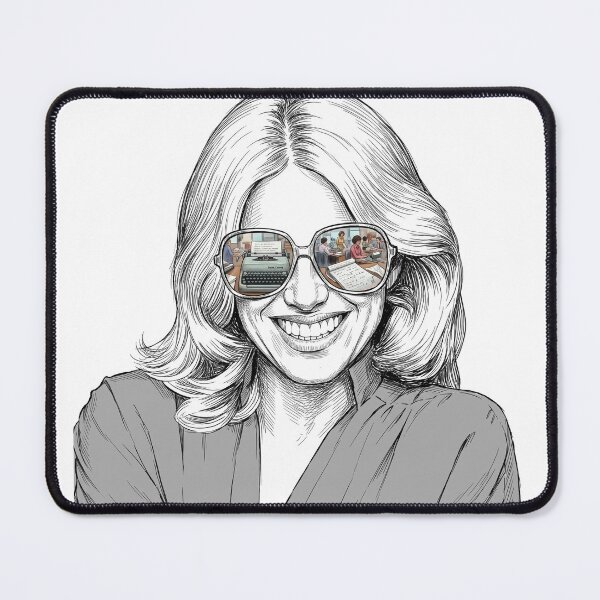 Item preview, Chrissy Snow Office Typewriter Sunglasses Reflection designed and sold by Bad-Decisions-Designs.