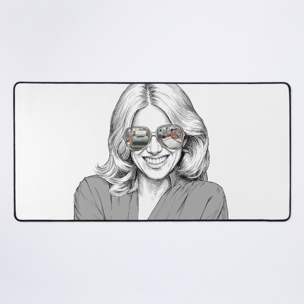 Item preview, Chrissy Snow Office Typewriter Sunglasses Reflection designed and sold by Bad-Decisions-Designs.