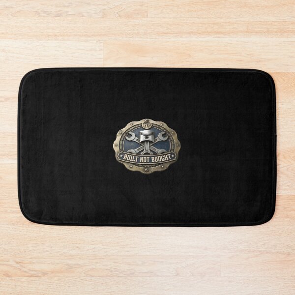 Item preview, Built Not Bought Vintage Garage Mechanic Badge designed and sold by eihabo.