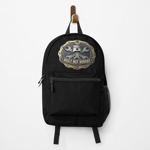 Item preview, Built Not Bought Vintage Garage Mechanic Badge designed and sold by eihabo.