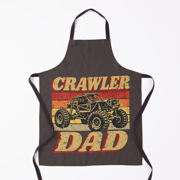 Aperçu de l'œuvre Crawler Dad Vintage Rock Crawler Off-Road Design créée et vendue par good vibes clothing.