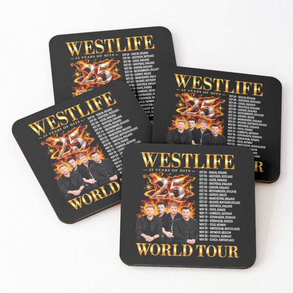 Item preview, Westlife 25th Anniversary Tour 2026 designed and sold by moonfullStudio.