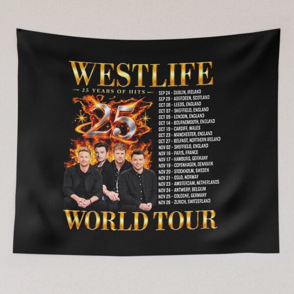 Item preview, Westlife 25th Anniversary Tour 2026 designed and sold by moonfullStudio.