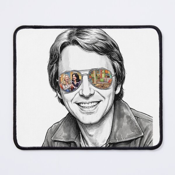 Item preview, Jack Tripper Roommates Sunglasses Reflection designed and sold by Bad-Decisions-Designs.