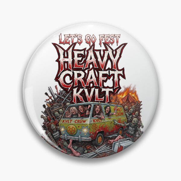 Item preview, Heavy Craft Kvlt - Let's Fest designed and sold by HEAVYCRAFTKVLT.