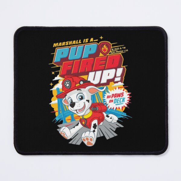 Item preview, Energetic Hero and Playful Typography – Marshall Pup Fired Up designed and sold by WATEKE.