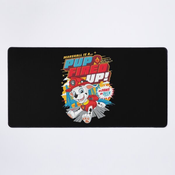 Item preview, Energetic Hero and Playful Typography – Marshall Pup Fired Up designed and sold by WATEKE.