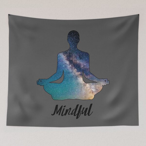 Item preview, meditation mindful om karma yoga designed and sold by untagged-shop.