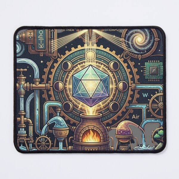 Item preview, Alchemical Weaving Tempus & Materia Cosmic Diagram designed and sold by GeniusCorner.