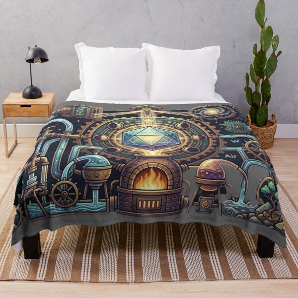 Item preview, Alchemical Weaving Tempus & Materia Cosmic Diagram designed and sold by GeniusCorner.